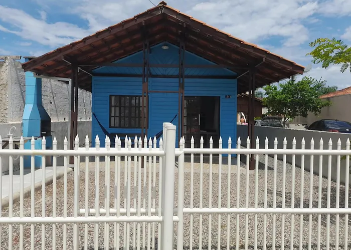 Casa Azul Aconchegante, Prox. A Praia, Wi-Fi 300Mb