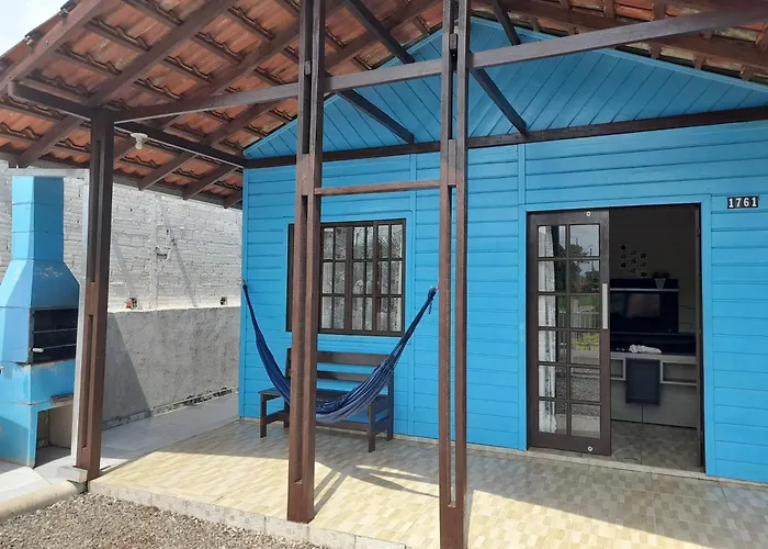 Casa Azul Aconchegante, Prox. A Praia, Wi-Fi 300Mb